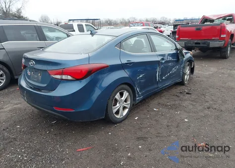 2016 Hyundai Elantra Value Edition from USA, damaged, VIN KMHDH4AE1GU605557